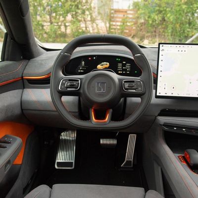 Vorfahrfederung Form Zeekr 001 Z-Sport 4WD Elektroauto 100kwh EV-Autos Orange 2023
