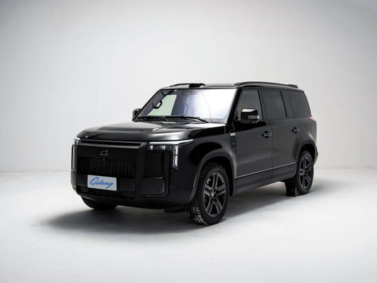 AWD Drive Elektroauto Ji Shi 01 7-Sitzer Version SUV mit HACCP-Zertifizierung