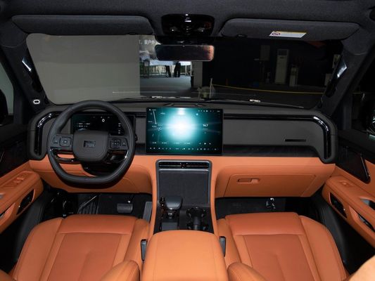 AWD Drive Elektroauto Ji Shi 01 7-Sitzer Version SUV mit HACCP-Zertifizierung