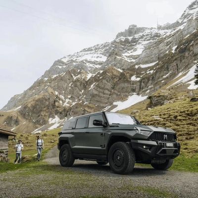 Hochleistungsfähige Dongfeng Mhero 917 Elektroauto SUV Hybrid Erweiterte Reichweite Gebrauchtwagen EV