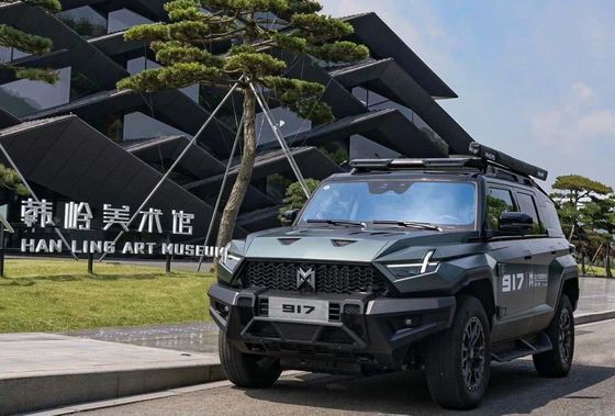 Geschlossene Karosserie Typ Mhero 917 Elektroauto SUV Hybrid Erweiterte Reichweite Auto Großes SUV Gebrauchtes EV