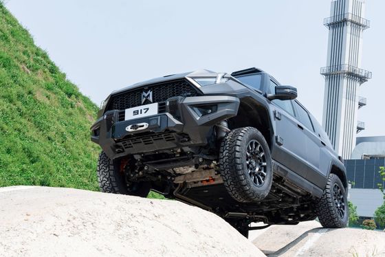 Geschlossene Karosserie Typ Mhero 917 Elektroauto SUV Hybrid Erweiterte Reichweite Auto Großes SUV Gebrauchtes EV
