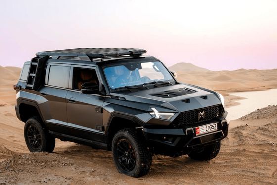 Geschlossene Karosserie Typ Mhero 917 Elektroauto SUV Hybrid Erweiterte Reichweite Auto Großes SUV Gebrauchtes EV