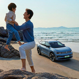 Elektrofahrzeuge 2023 Volkswagen ID6X SUV EV Energy 4WD Edition mit 555 km Langstreckenleistung