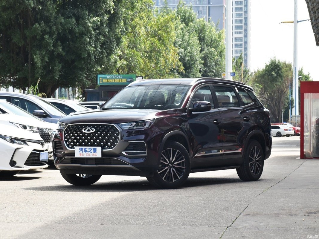 Mcpherson Unabhängige Aufhängung 115kw 2023 Chery EV Tiggo8plus Kunpeng E Plug-in Hybrid Elektrofahrzeuge SUV